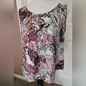 Evan-Picone Sleeveless Blouse
